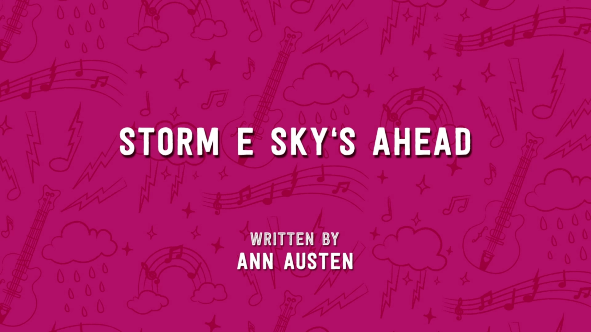 Storm E. Sky`S Ahead