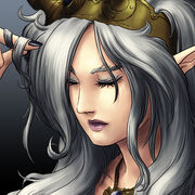 Fairy queen portrait
