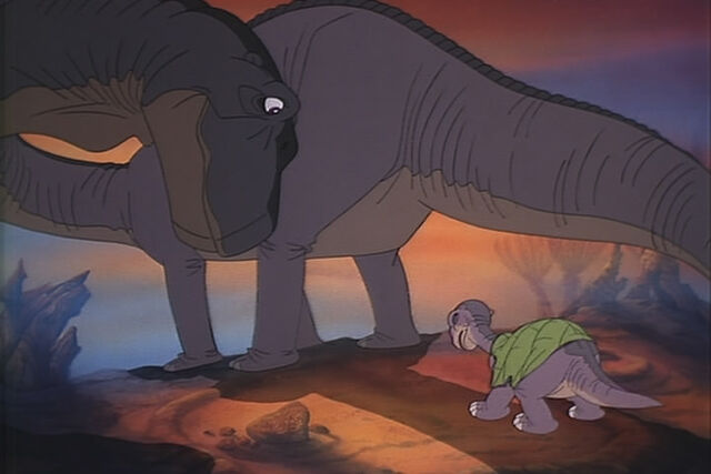 File:Littlefoot with Mother.jpg