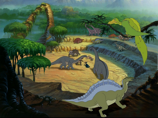 File:Ouranosaurus and Archaeopteryx.png