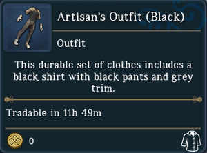 Artisans Outfit Black examine