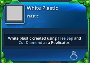 White-plastic