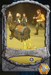 Raider of riches