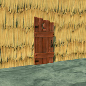 Outhouse-door