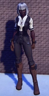 Pathfinders Gear Black equipped