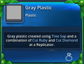 Gray-plastic