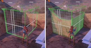 Landmark Healed area
