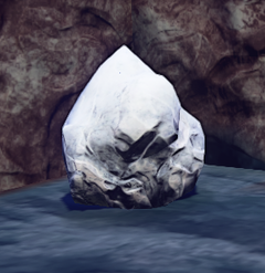 Small Tundra Rock 2 prop placed