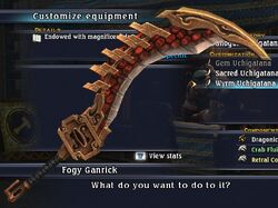 Wyrm Uchigatana