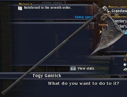 Combat Grandaxe