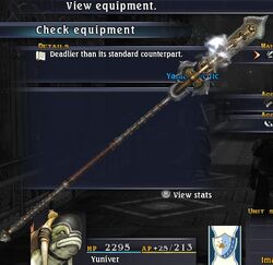 Excellent naginata