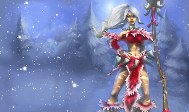 Fichier:Nidalee LapindesNeigesSkin.jpg