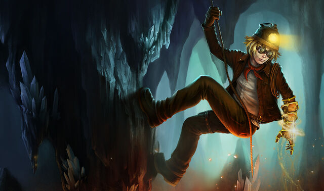 Fichier:Ezreal SpéléologueSkin.jpg
