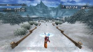 Kiseki2 snowboard minigame
