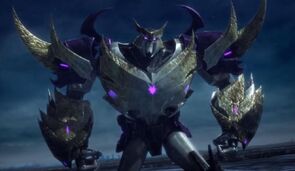 Unicron in Megatron's body