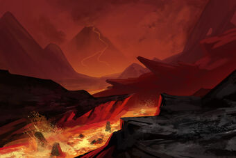 Volcanic landscape by kj a-d57hk2r
