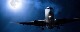 Airplane-at-Night
