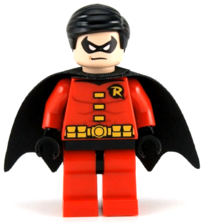 how to draw lego robin