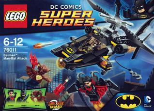 LEGO DC Comics Superheroes Batman, Man-Bat Attack