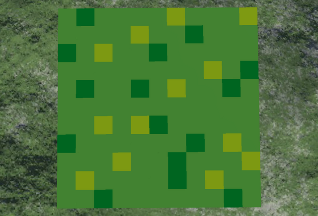 File:Minecraft grass block top.png