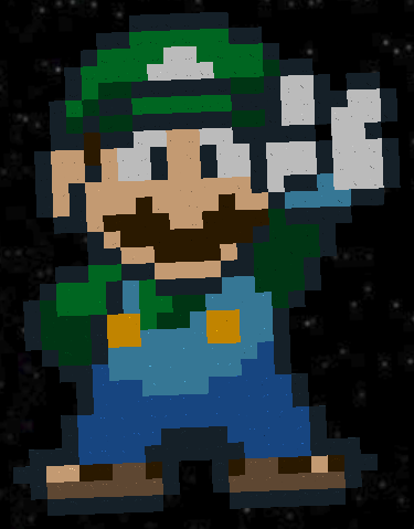 Custom:Luigi 8-Bit | Brickipedia | Fandom powered by Wikia
