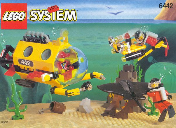 lego underwater sets 1990s