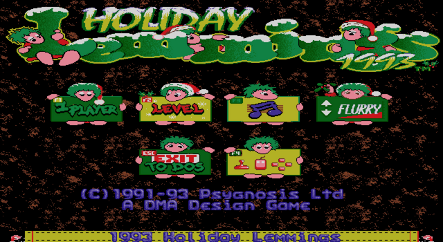 File:HolidayLemmings93 Title.png