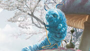 Chenille Bleue Alice au pays des merveilles 2010.jpg