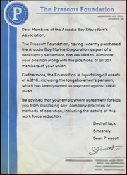 Prescott Foundation letter
