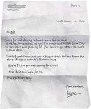Aaron Price letter