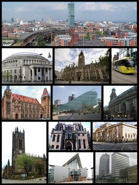 Manchester Bordered Montage