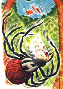 Anansi weaves