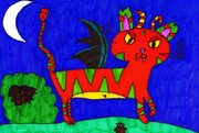 Evil Dragoon Cat