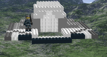 Ice mountain and boss