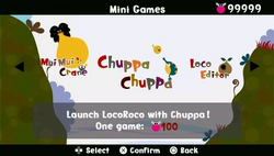 LocoRoco Minigames