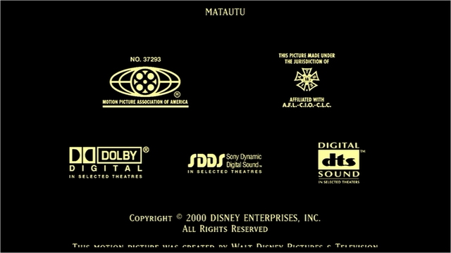 Image - Dinosaur MPAA End credits.png - Logopedia, the logo and ...