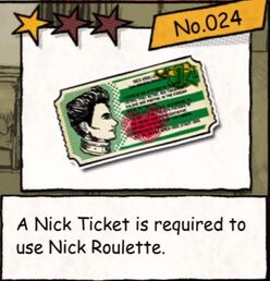 Nick Ticket
