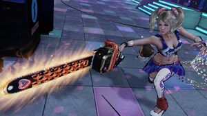 Chainsaw attack