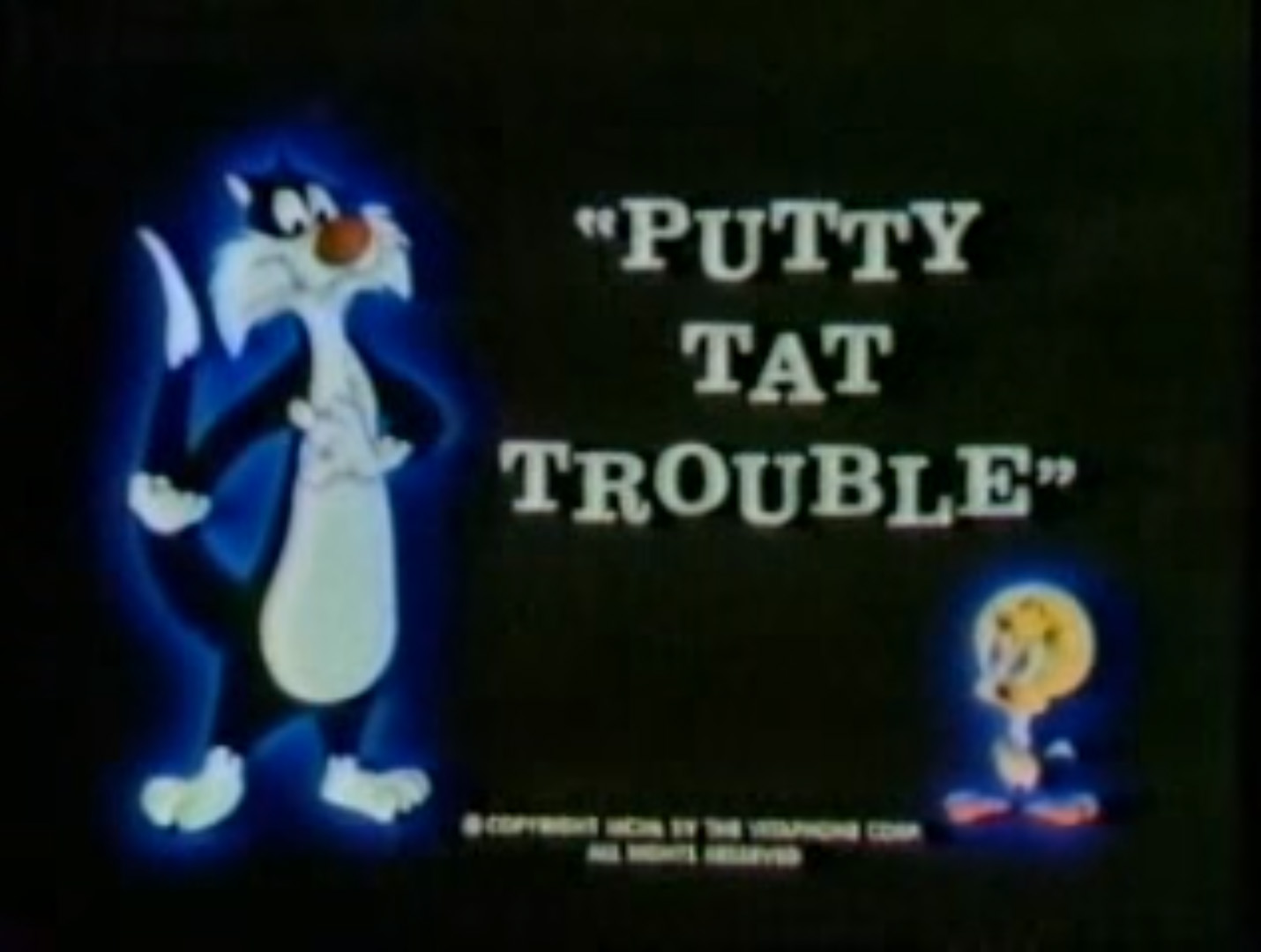 putty tat trouble looney tunes wiki fandom powered by elmer fudd blue christmas