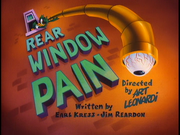 Rear Window Pain