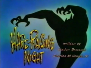 Hare-Raising Night title