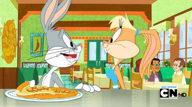 File:Bugs, Lola & pizza.png