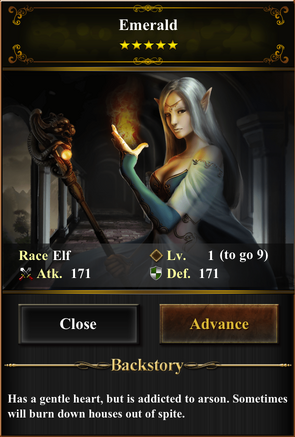 Card - emerald