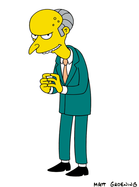 Resultado de imagen para los simpson el señor burns