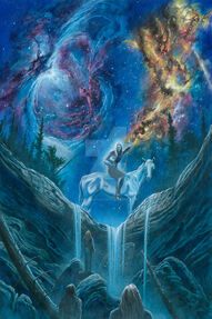 Orome discovers the lords of the elves by kiprasmussen-d99yyra.jpg