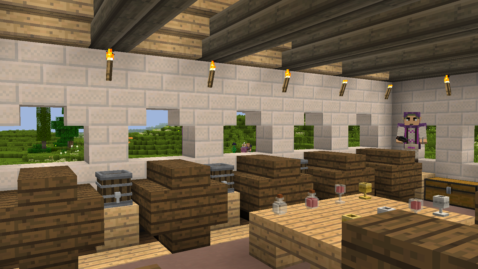 What is the title of this picture ? Brewing | The Lord of the Rings Minecraft Mod Wiki | FANDOM powered by
