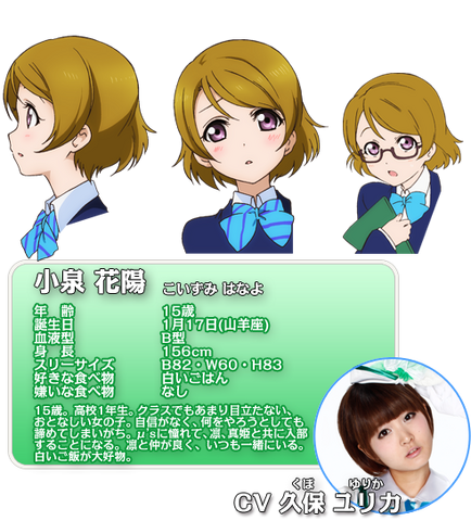 File:Koizumi Hanayo Character Profile.png