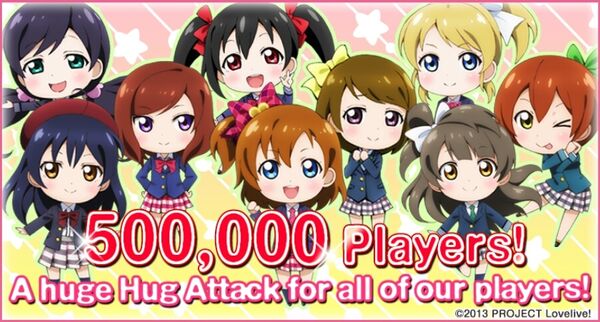 500,000 Users Reached