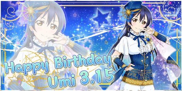 Happy Birthday, Umi! 2015
