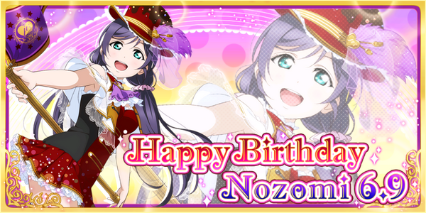 Happy Birthday, Nozomi! 2016